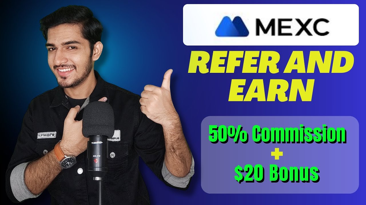 MEXC Refer & Earn  💰 | Get 50% Commission + $20 Bonus 🤑 | MEXC Refer & Earn