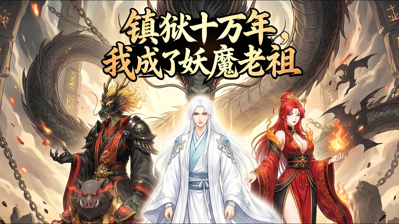 《鎮獄十萬年，我成了妖魔老祖》🔥守獄十萬年，師尊笑我廢材、毀我婚約，殊不知我早已煉成大帝級妖魔老祖，100000妖王臣服！#逆襲 #動漫 #玄幻 #漫劇