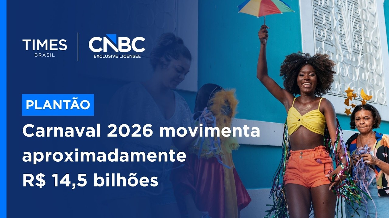Carnaval 2026 deve bater recorde e gerar quase R$ 14,5 bilhões no Brasil