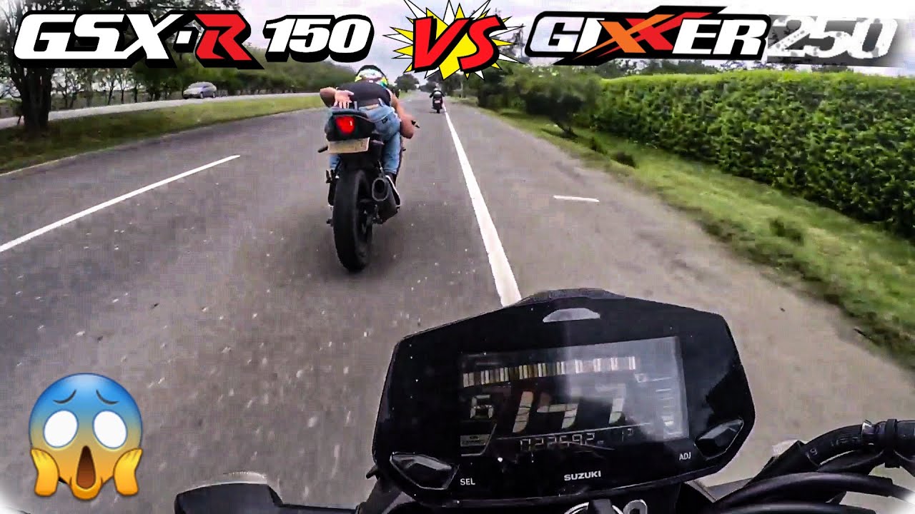 🔥GSXR 150 VS GIXXER 250 Drag Race | Top End 😱