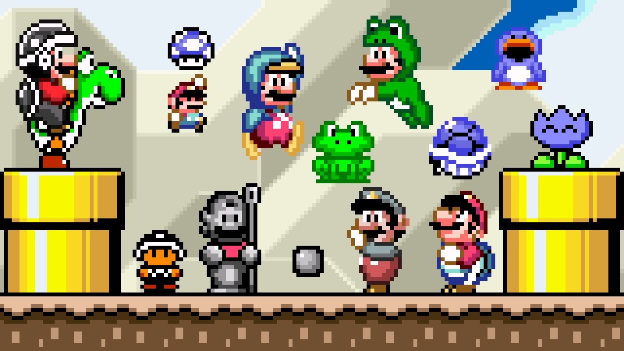 Super Mario World (SNES) - Custom Powerups v3.4.4: Chocolate Island #6
