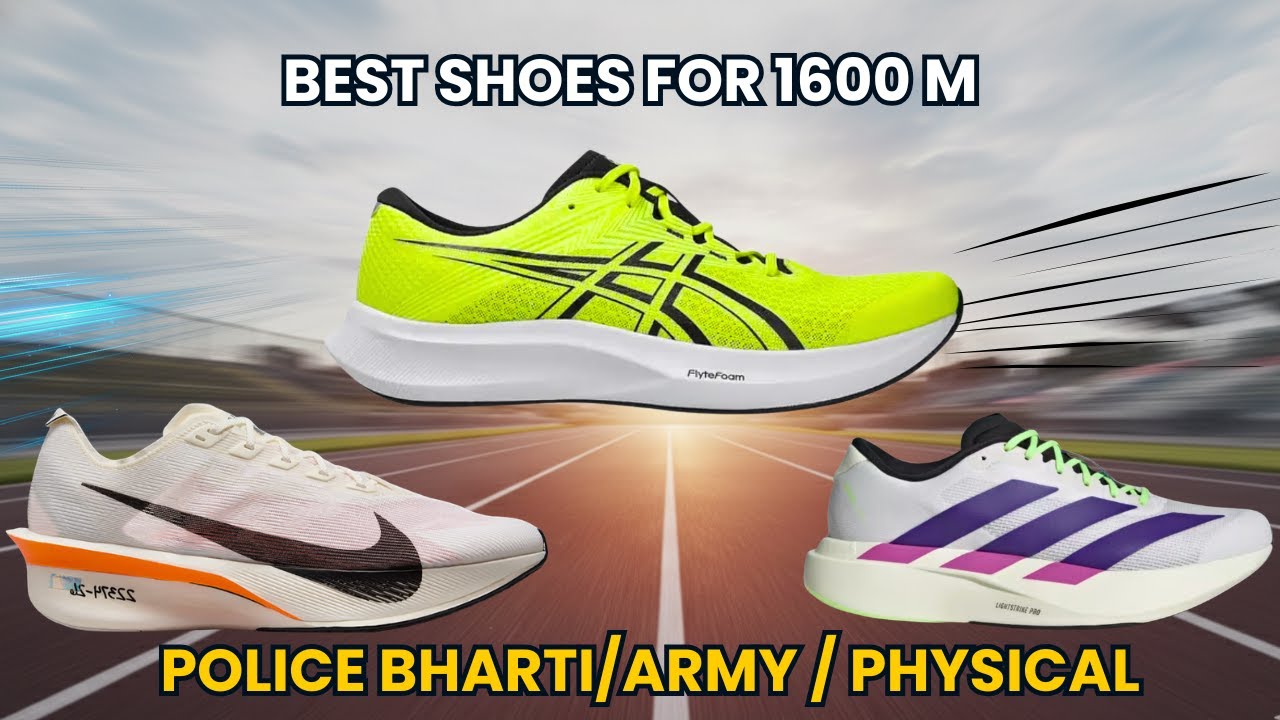 Best Running Shoes for 1600m Distance | Best Running shoes for Police Bharti