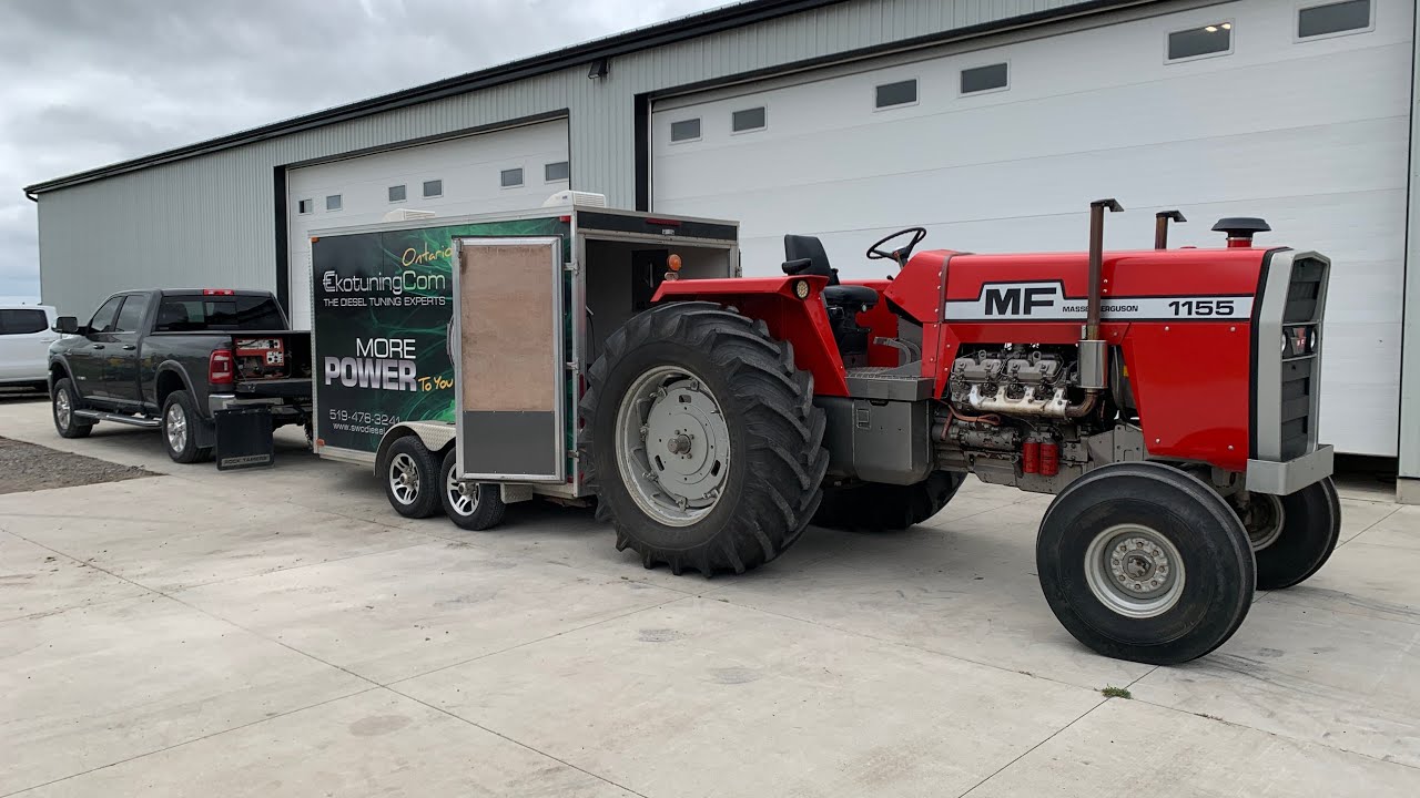 Сколько лошадиных сил будет у Massey Ferguson 1155?