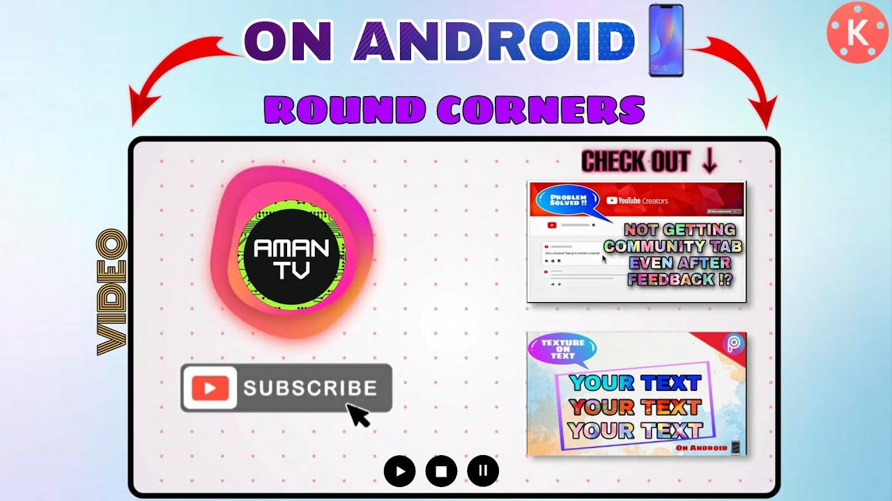 How to Rounden the Corners of a Video in Android