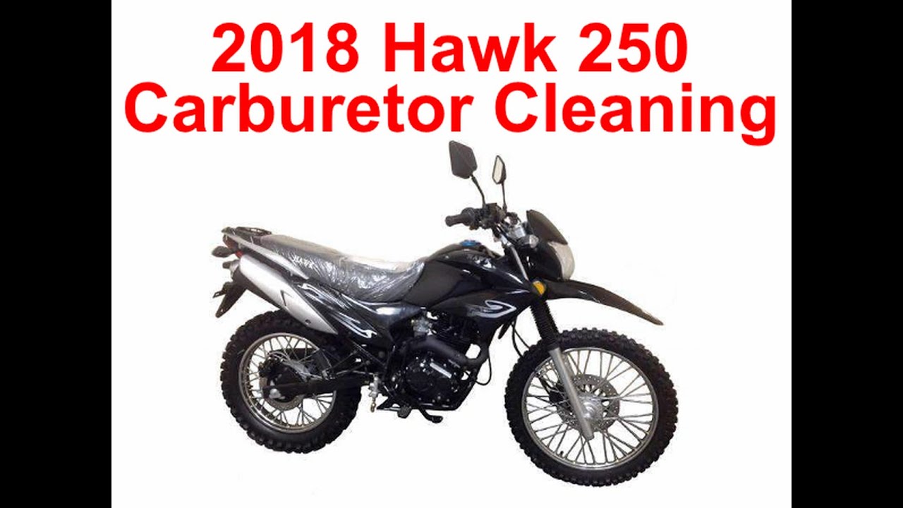 2018 Hawk 250 Dirt Bike no start. Carburetor cleaning. Chinese Enduro Dirt Bike