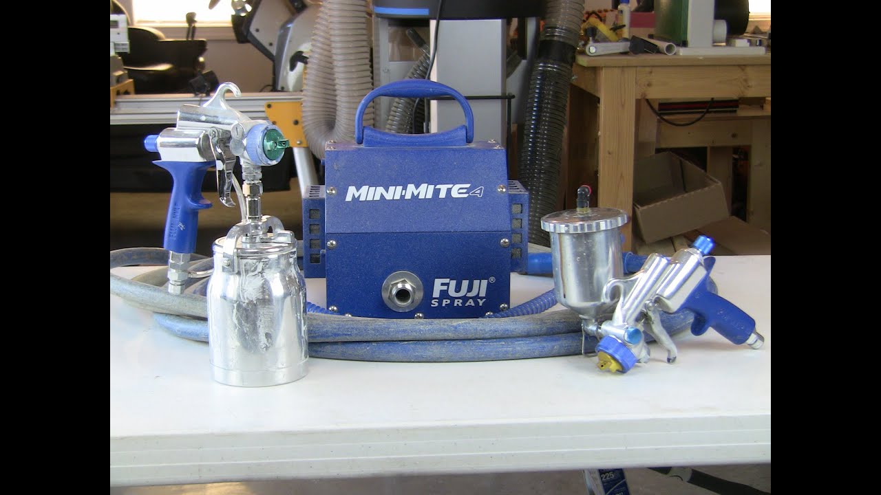 Fuji Mini Mite HVLP Paint Sprayer Review Pt 1