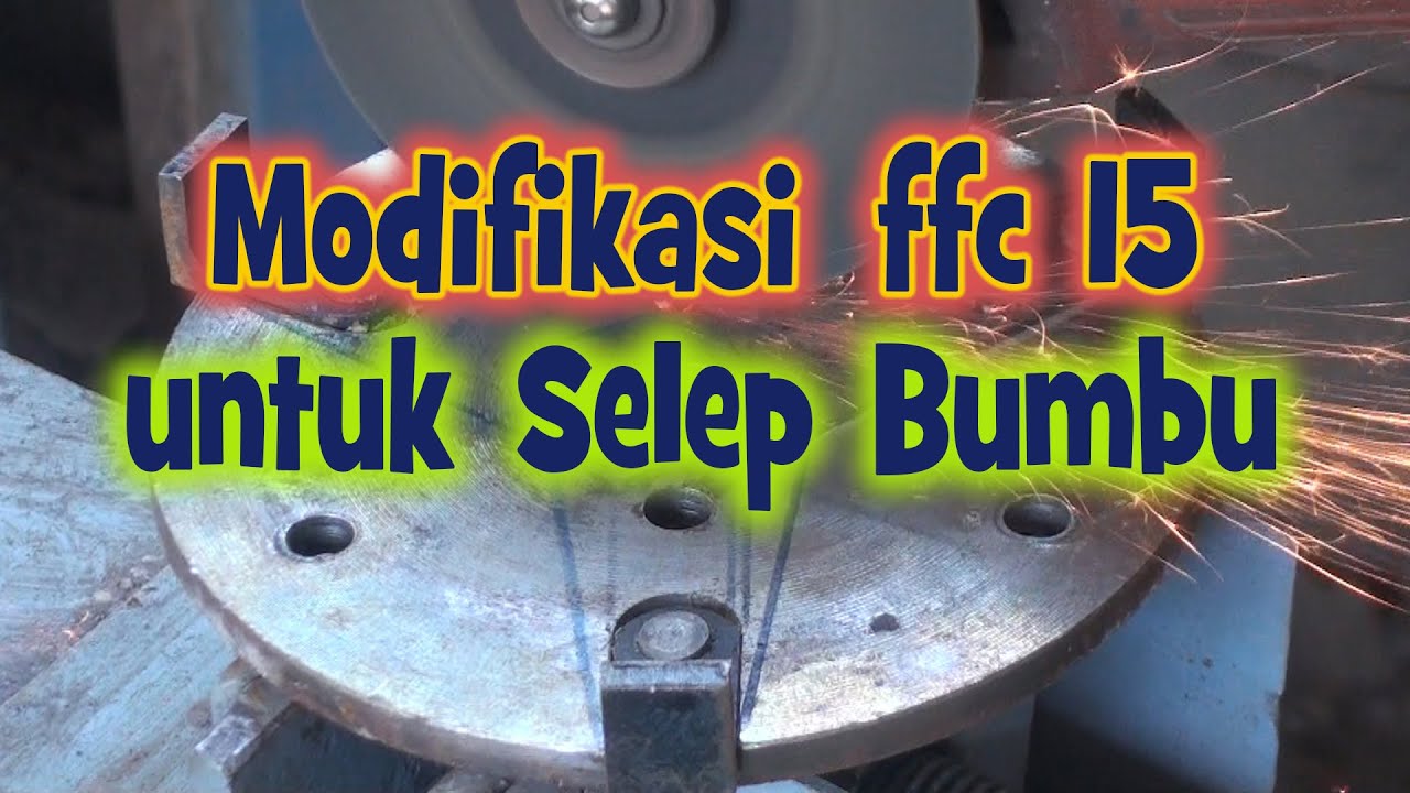 Modifikasi gilingan ffc 15 untuk bumbu