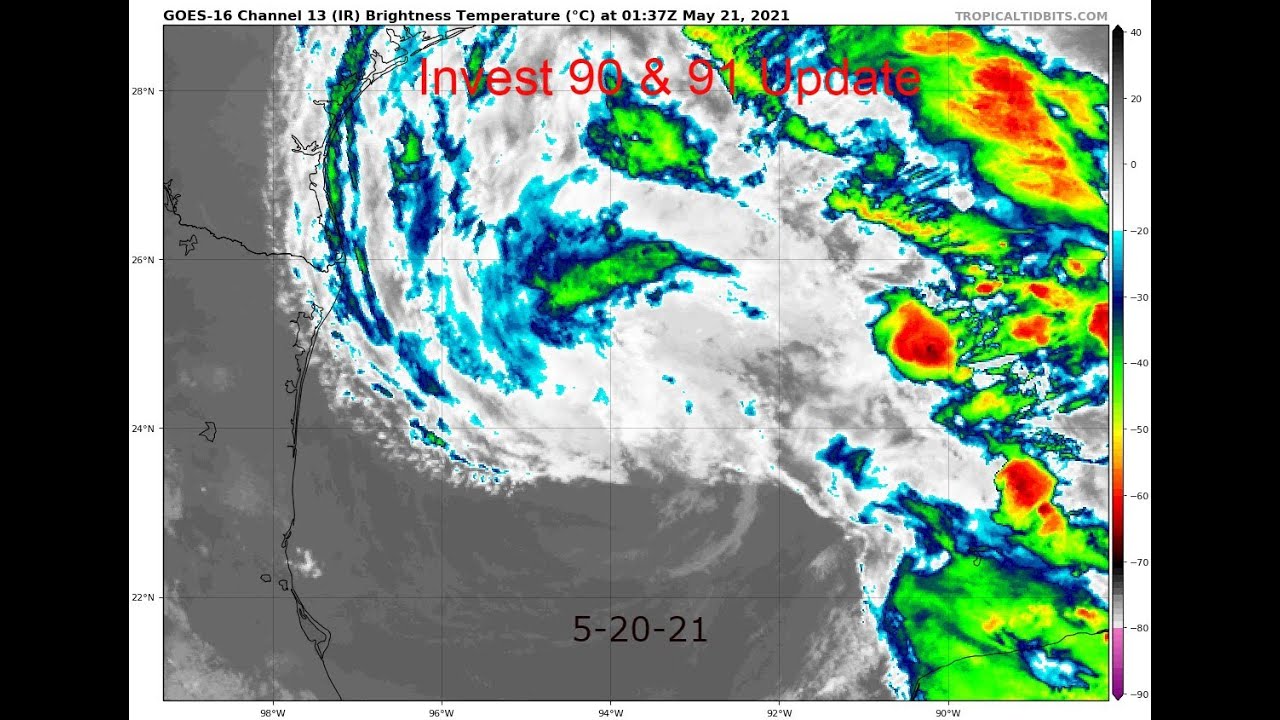 Invest 90 & 91 L Update ( 5-20-21 )