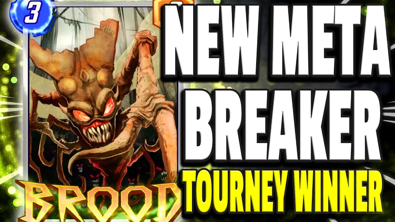 This NEW Meta Breaker Deck Is CRAZY | Brood Patriot Surfer | Marvel Snap