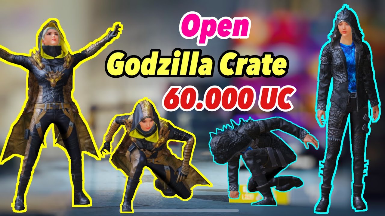 Spending 1500 Dollar to Open Godzilla Crate - Full HD | Tony Sama | Pubg Mobile