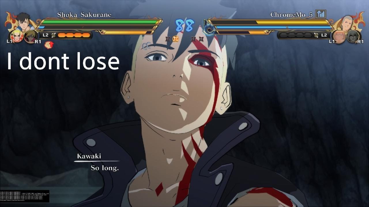 Bye winstreak Kawaki vs Kabuto NARUTO STORM Connections  online Ranked gameplay No Commentary