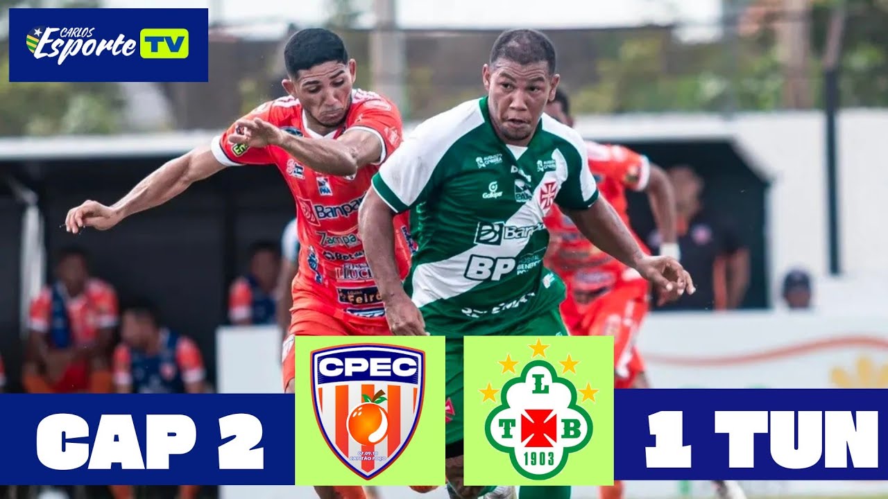 Capitão Poço  x Tuna Luso.  Copa Grão- Pará 2026. Gols do jogo. 