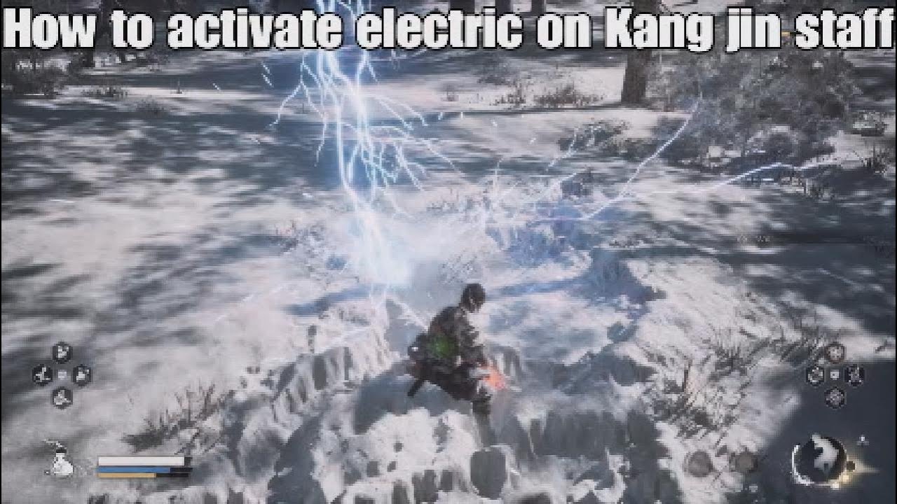 Black Myth Wukong - How to activate electric (Kang Jin staff)