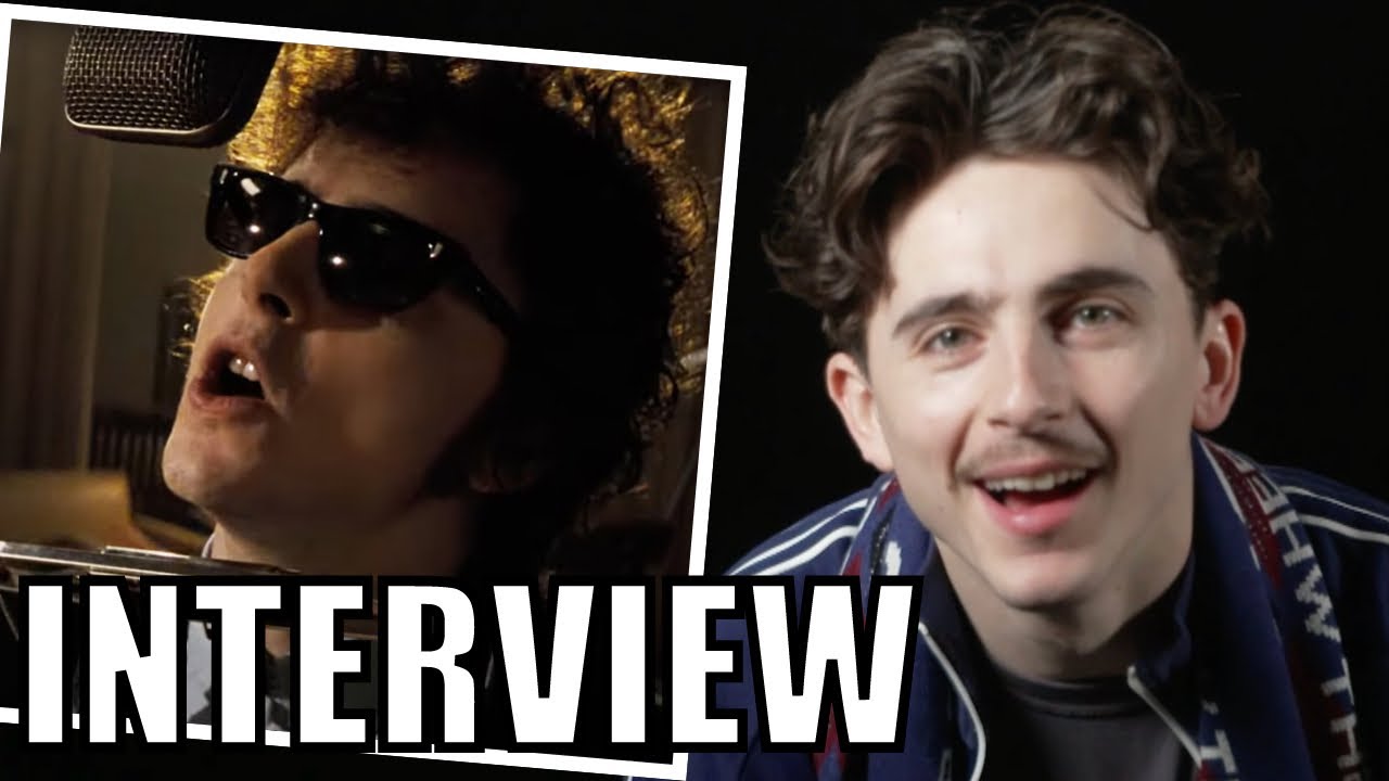 Timothée Chalamet Reveals Why He Chose To Sing As Bob Dylan in A COMPLETE UNKNOWN | Interview