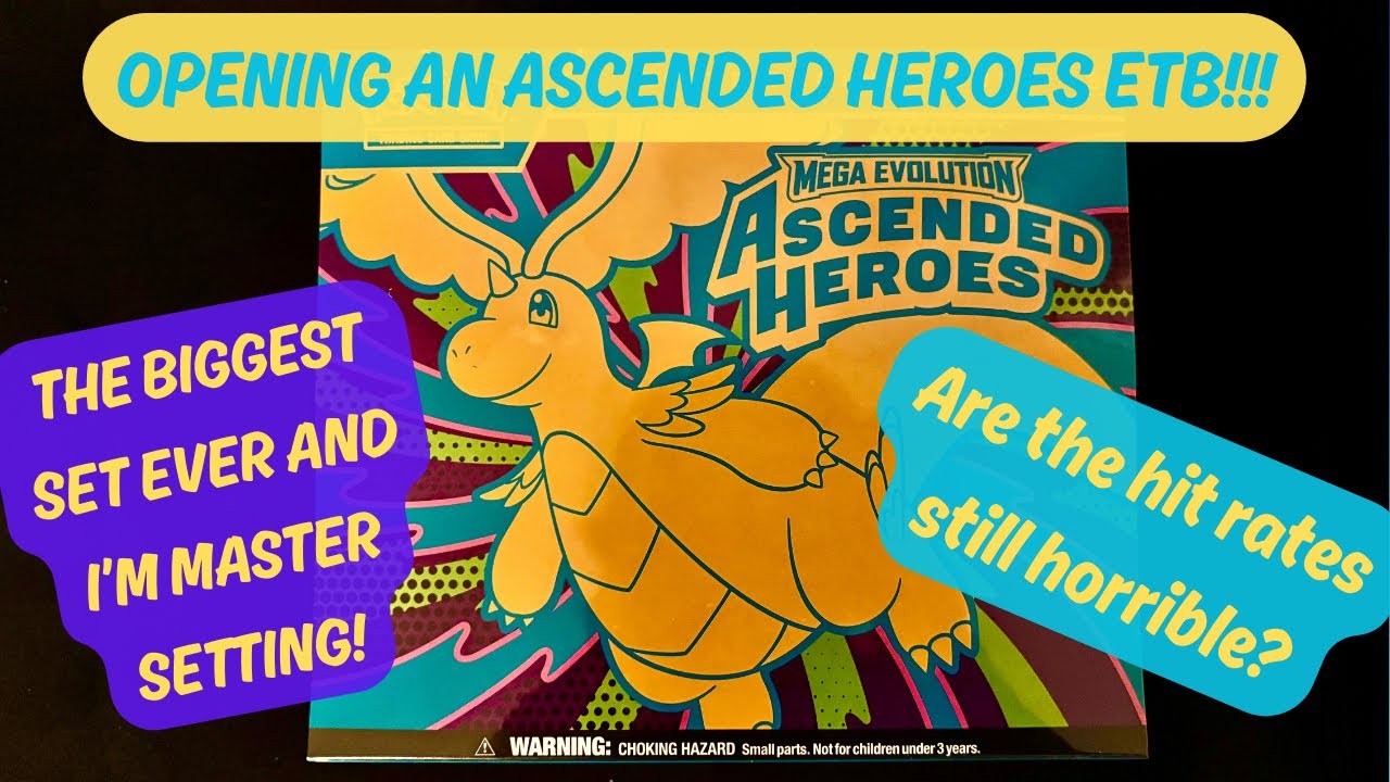 OPENING An Ascended Heroes ETB After Waiting HOURS For It!