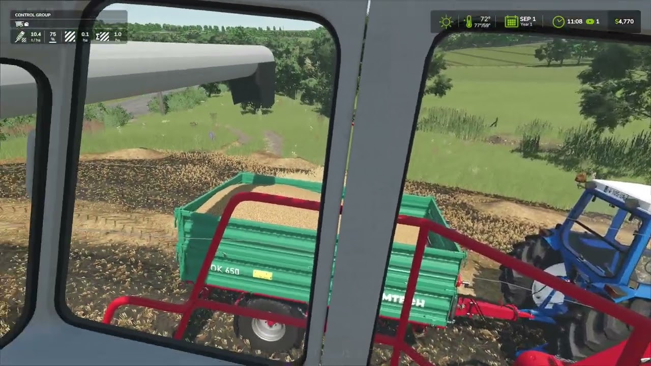 POV In Cab View| Fs25 Russel Ultra Realistic Series| Ep 10