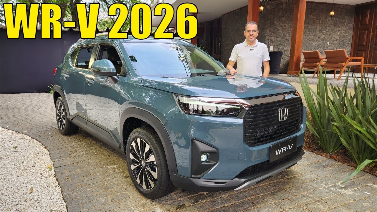Novo Honda WR-V 2026 - Versões, preços e equipamentos