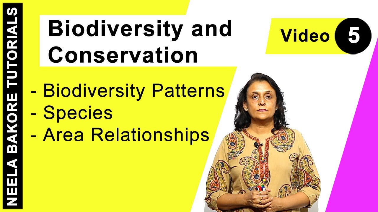 Biology For NEET & AIIMS | Biodiversity and Conservation - Patterns - Species - Area Relationships