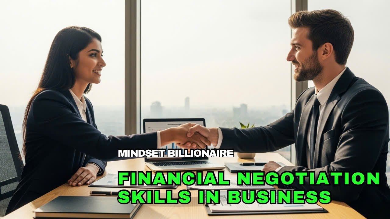 Financial negotiation skills in business