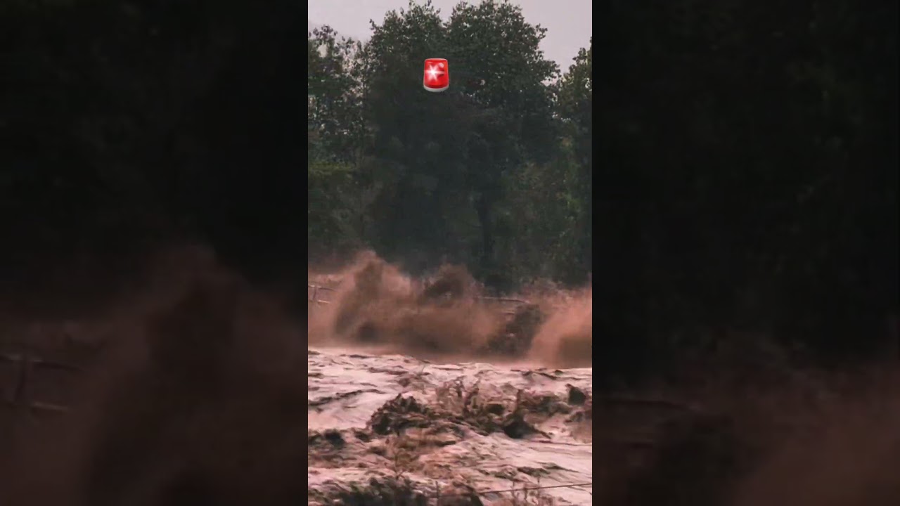 heavy rain in Himachal Pradesh||08-07-22||#rain #flood #himachal #destruction#calamity||wallflower||