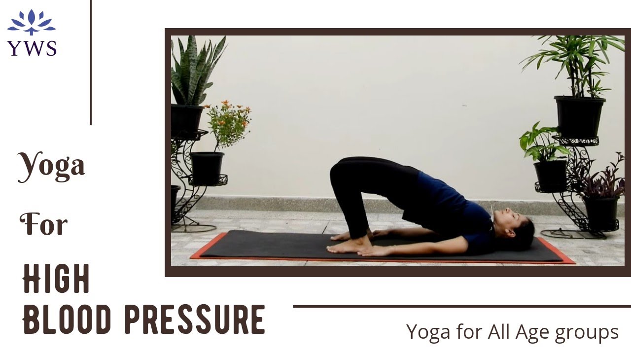 Yoga for High BP | Yoga for Beginners | Yoga with Shruti