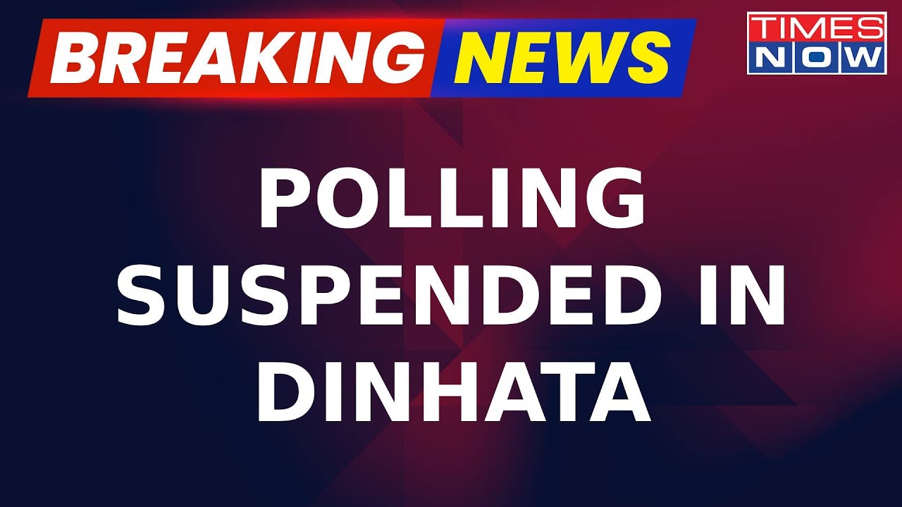 Breaking News: Polling Suspended In Dinhata After Water Thrown In Ballot Boxes | Latest Updates