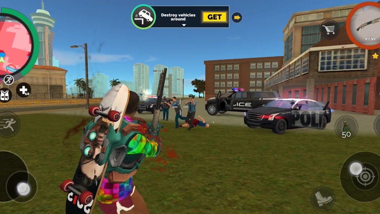 Vegas Crime Simulator (Vegas Hero With Prisoner Incarnation) Las Vegas Army🪖 #3dgaming #games#gaming