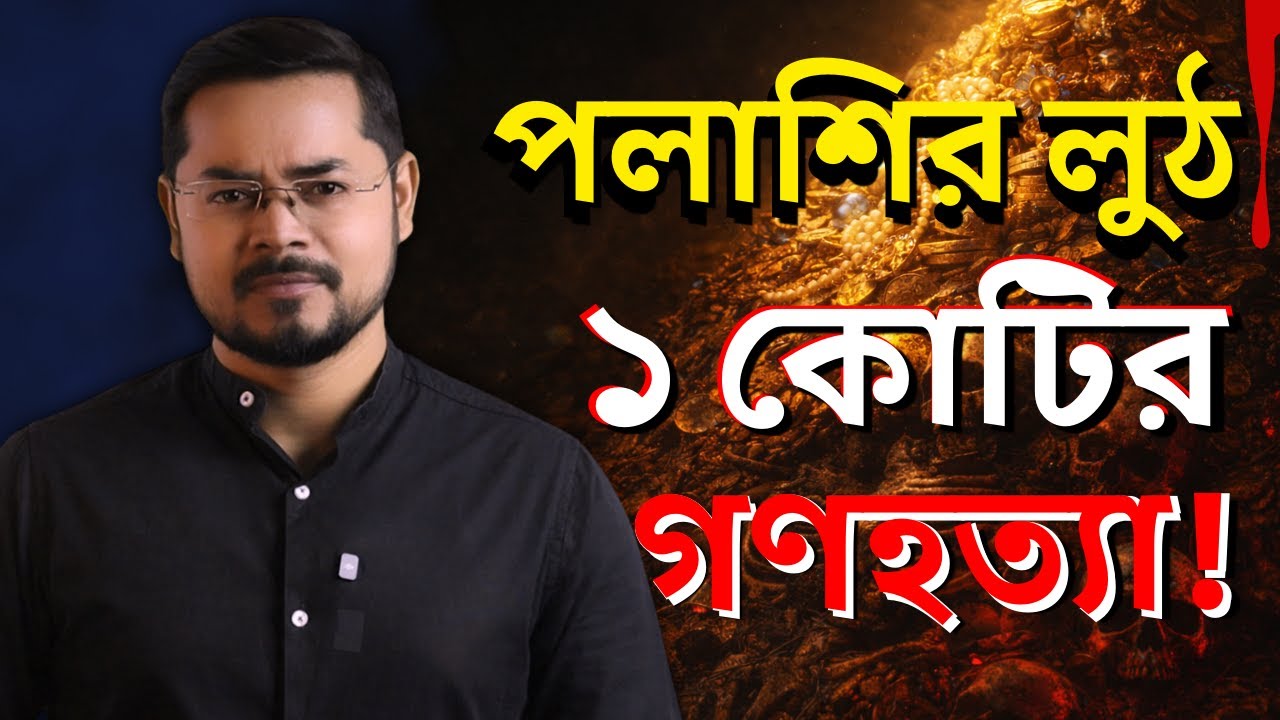 পলাশির লুণ্ঠন: ১ কোটি বাঙালির মৃত্যু - দুর্ভিক্ষ নাকি গণহত্যা? | The Great Bengal Famine 1770