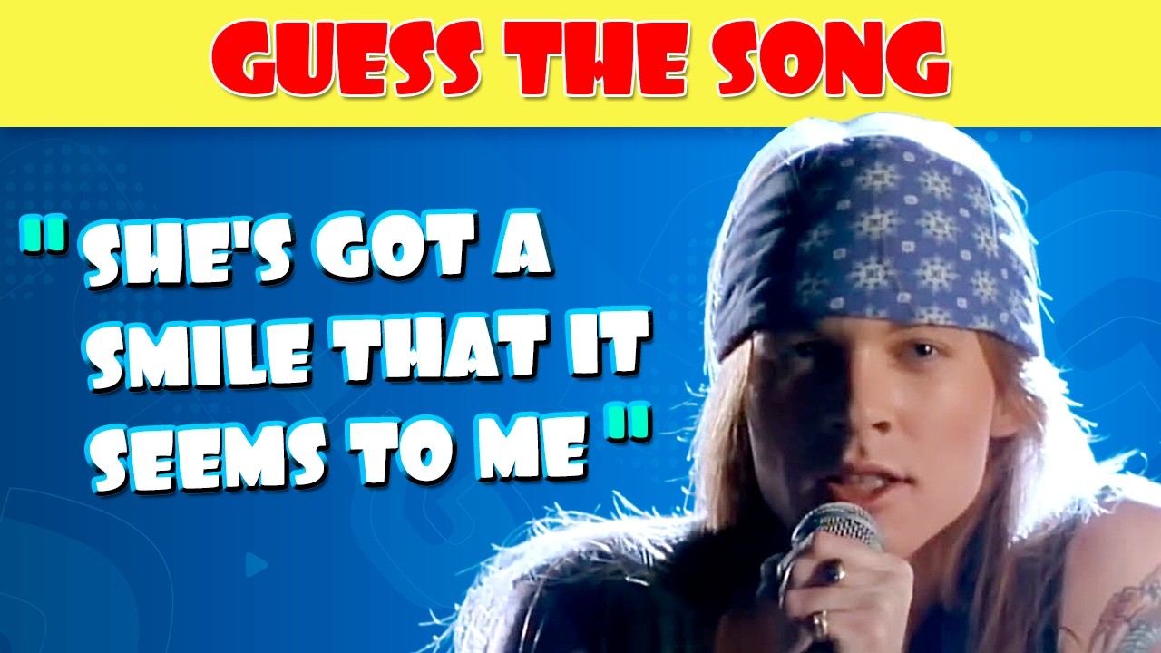 Guess the 80s Song by the First Line