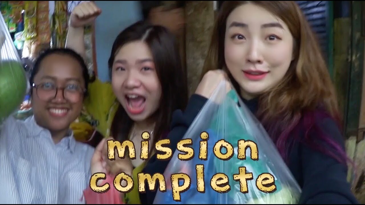 👱🏼‍♀️Bule Korea blusukan di Pasar Pucang SBY