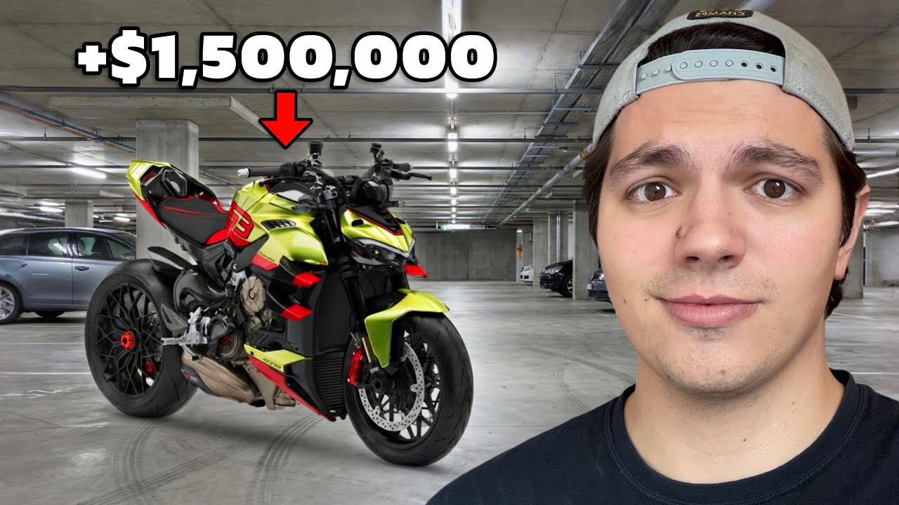 Аферист пытался завладеть мотоциклом Lamborghini!!!