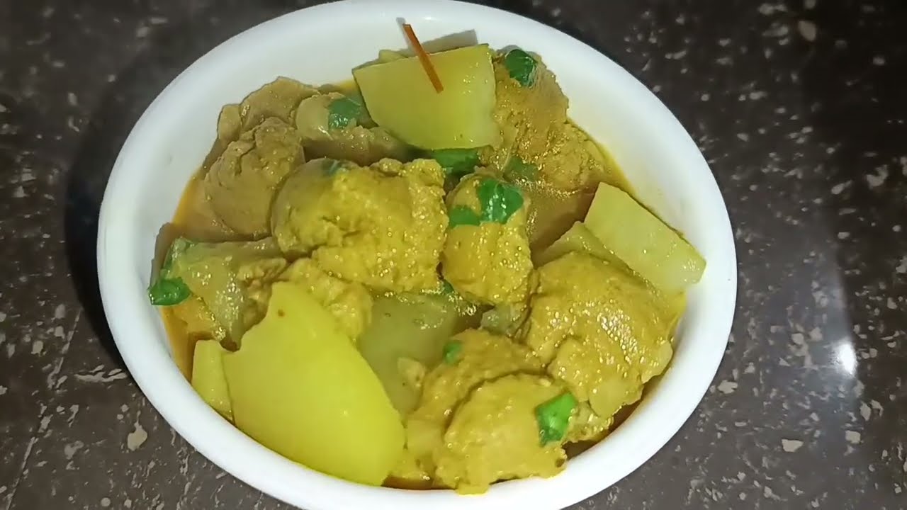 आलू बड़ी की लाजवाब सब्जी एक बार जरूर बनाये😋☺#aalukirecipe #aalurecipe #trending 🔥🔥