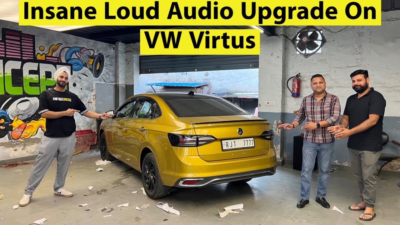 Volkswagen Virtus Got Loud Audio Setup😱