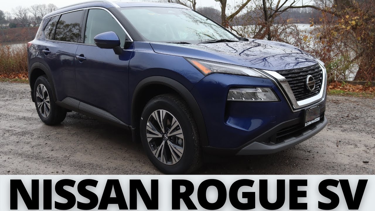 2021 Nissan Rogue SV Walk Around, Test Drive and Review