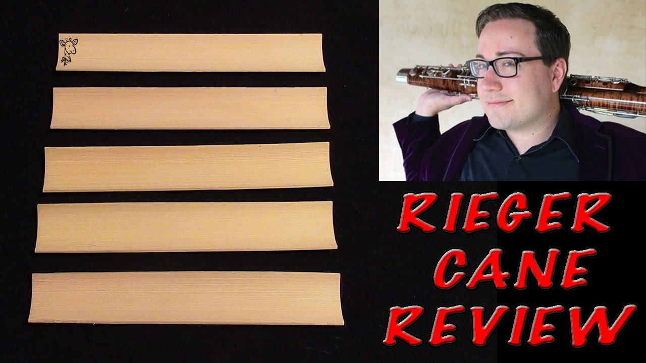 Bassoon Reed CANE REVIEW: RIEGER with GUEST KEVIN EBERLE