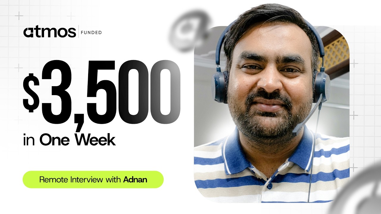 He Made 7% in One Week on a $50K Funded Account