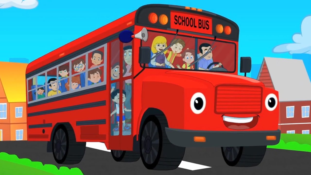 Räder auf dem Bus Bestes Lied auf Deutsch für Kleinkinder