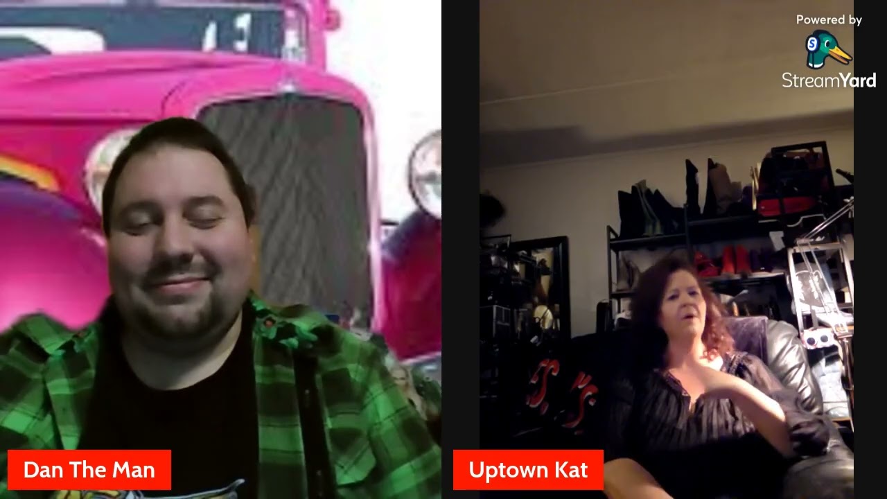 Dan The Man Interviews Pinup Girl Uptown Kat on Dan-A-Plooza.
