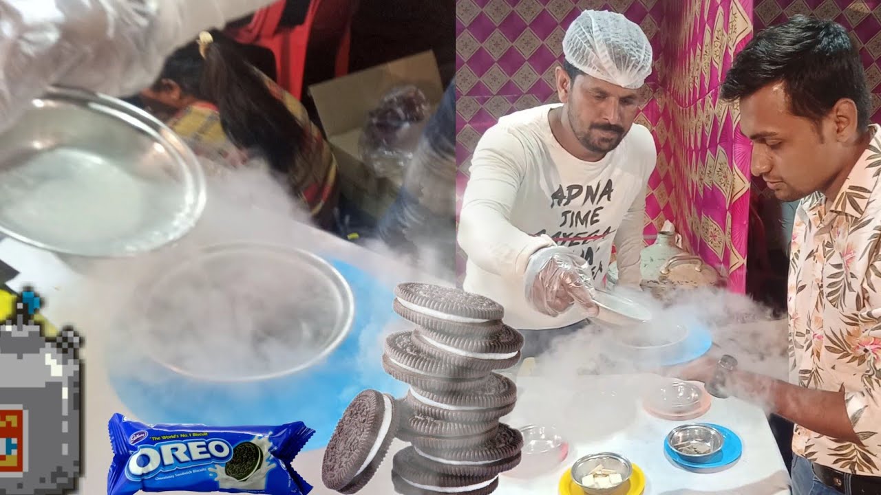 Oreo Smoke😤 Biscuits of Mumbai | Liquid Nitrogen | Indian Street Food
