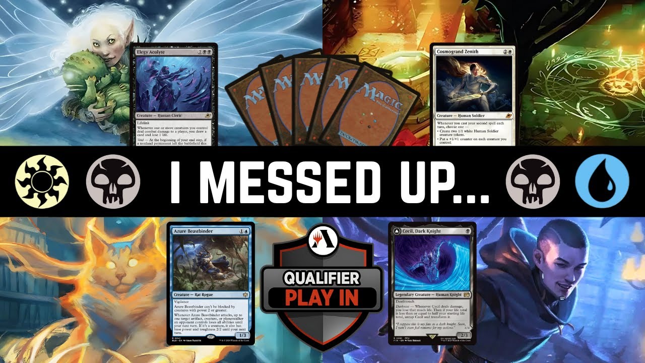 Bad Luck or Misplays? Let's Take a Look | MTGA Qualifier | Standard Bo3