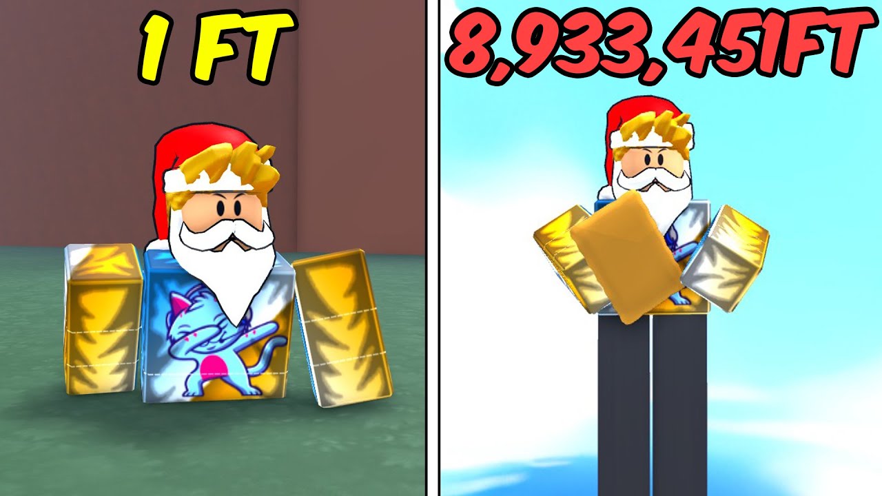 I Grew 8,345,123 Feet And Became The Biggest in Roblox Get Tall and Fall