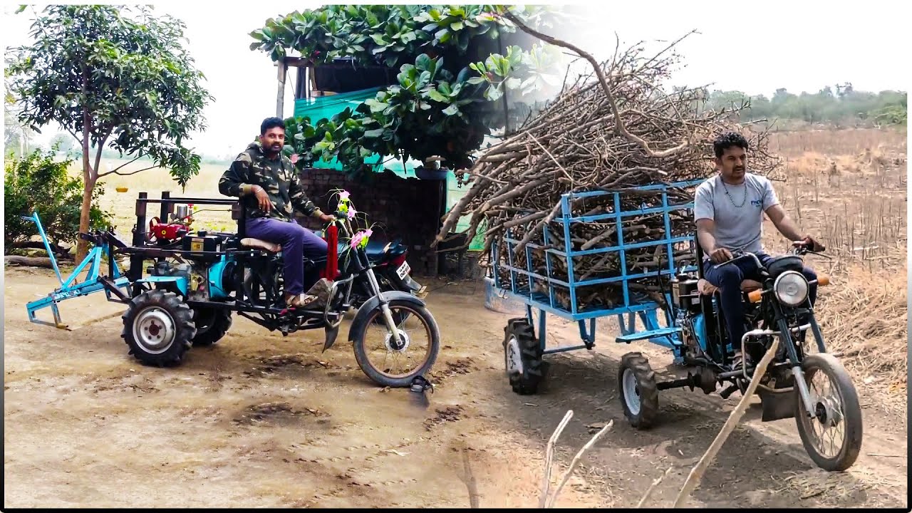 Meet the Farmer Who Invented a Bike-Power Tiller!