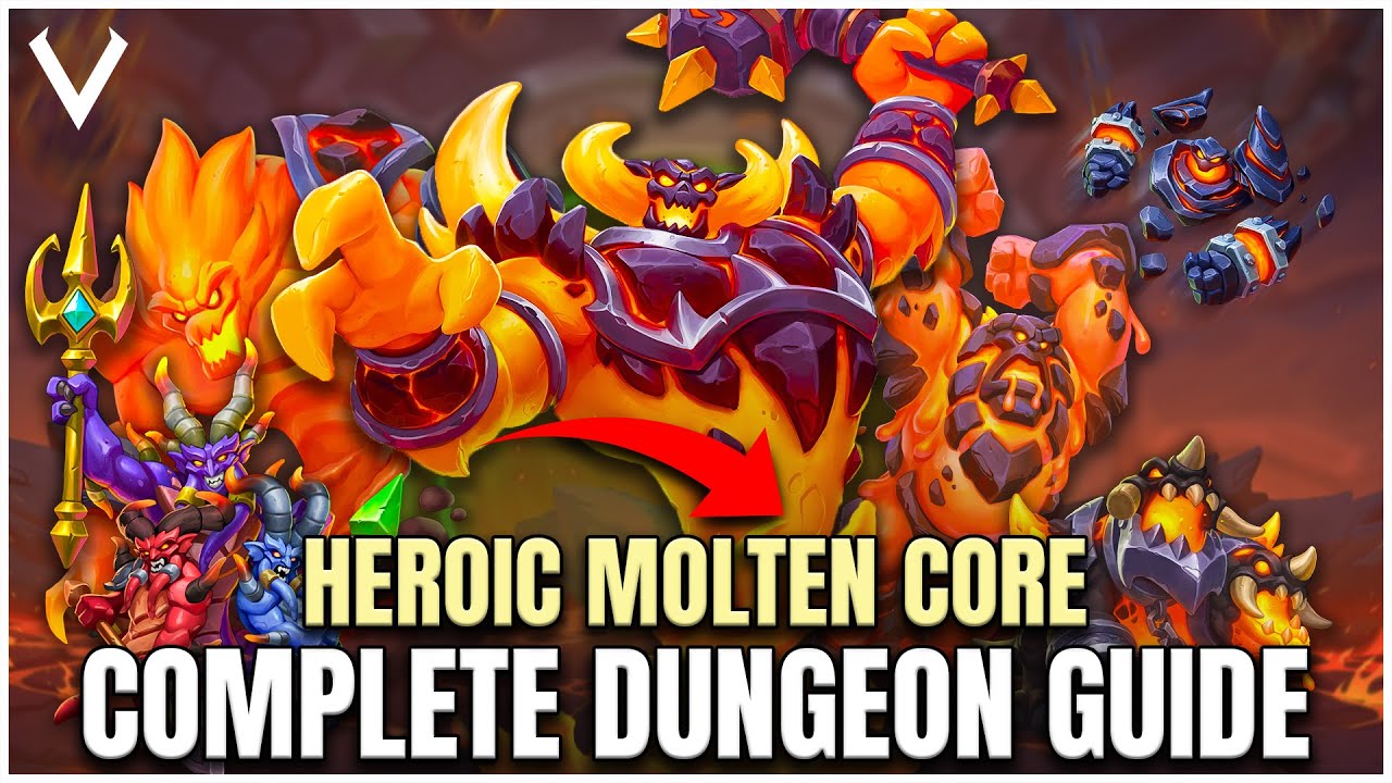 Heroic Molten Core CLEARED! Full Guide & Strategy | Warcraft Rumble