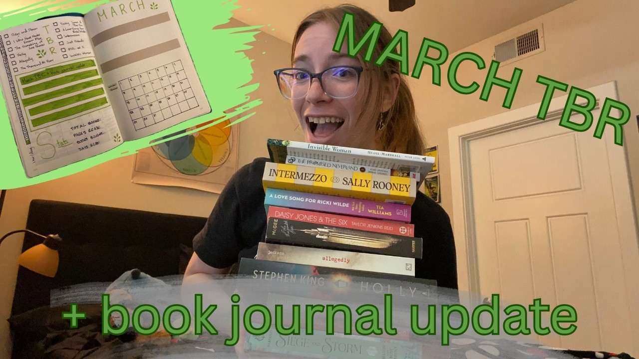 March TBR and book journal update | whatskathrynreading
