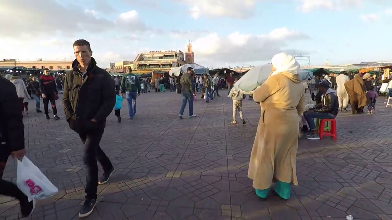 Marrakesh market place 2018