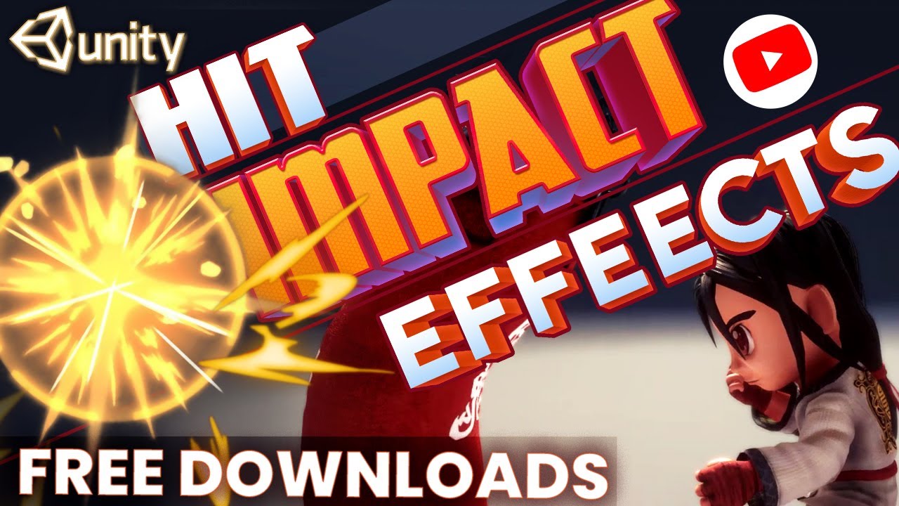 Create Hit Impact Effect - Unity Game tutorial