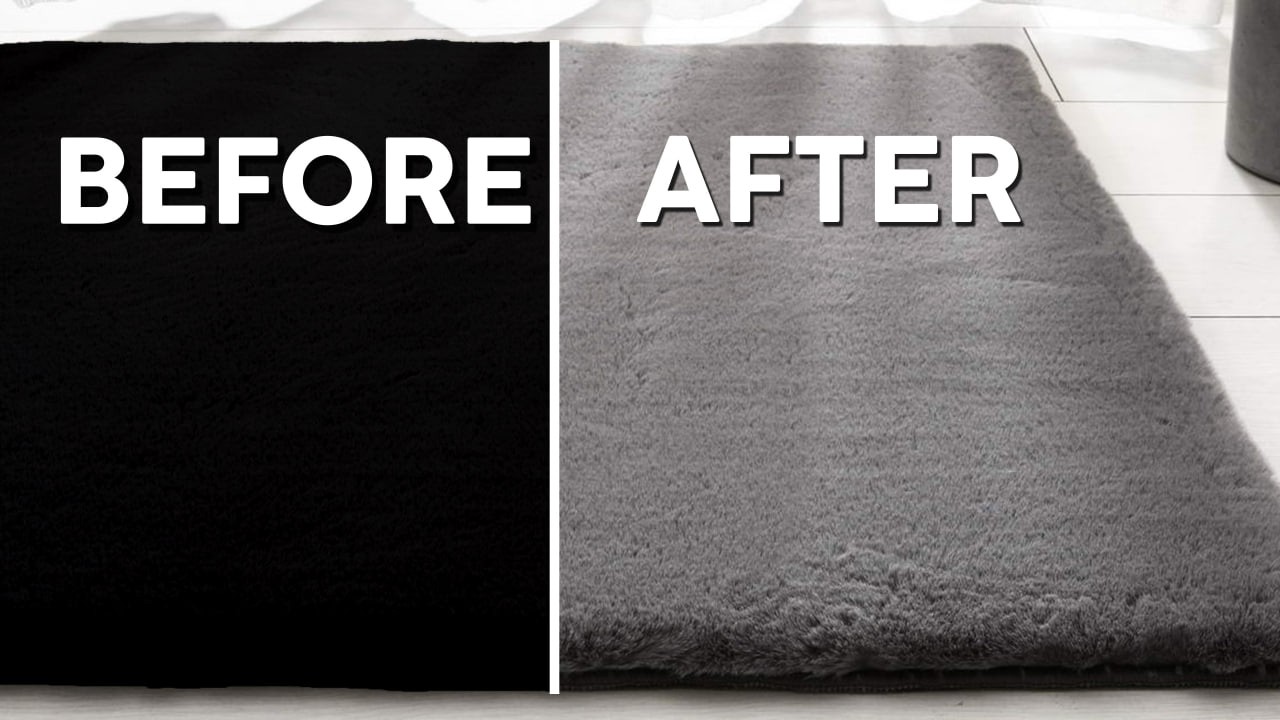🧼 Extreme Dirty Shaggy Rug Wash | Satisfying Deep Clean Transformation