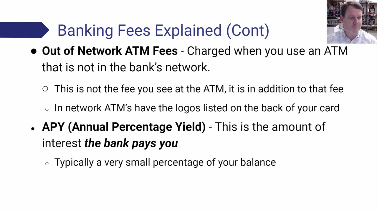 Banking Fees