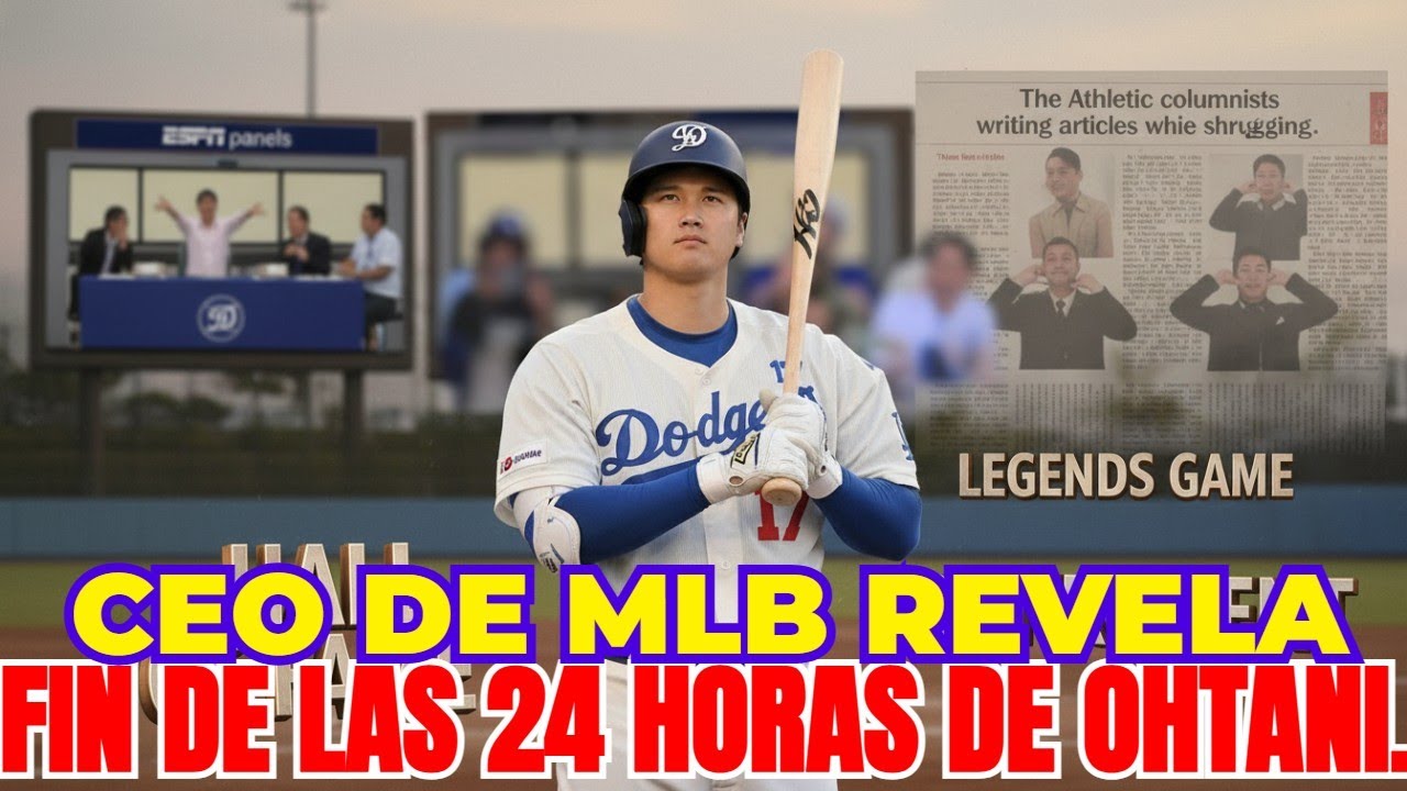 El CEO de MLB revela POR QUÉ las "24 horas de Ohtani" son HISTORIA.