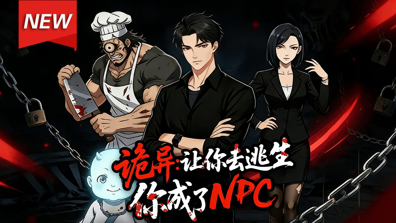 MULTISUB📢新番上线《诡异：让你去逃生，你成了NPC》第1~151集丨惊悚游戏降临蓝星，林七卷入死亡餐厅求生，收服厉鬼厨师、获鬼少妇青睐，一路逆袭，玩转鬼际关系，构建势力！#破晓动漫社